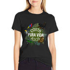 Pura Vida Costa Rica! Party Animals!  Rolled Sleeves T-Shirt