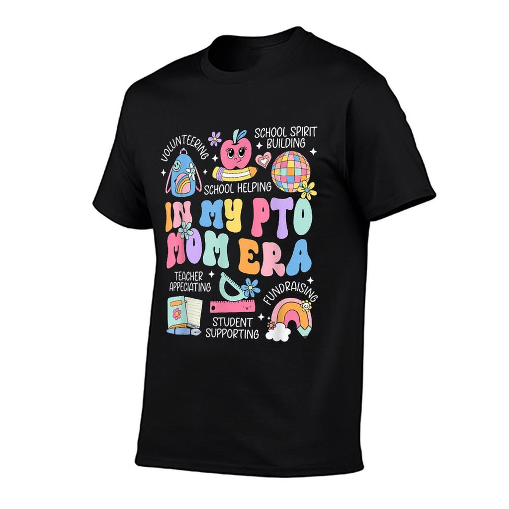 In My PTO Mom Parent Teacher Organization Back To School  Summer-ready Fabric T-Shirt