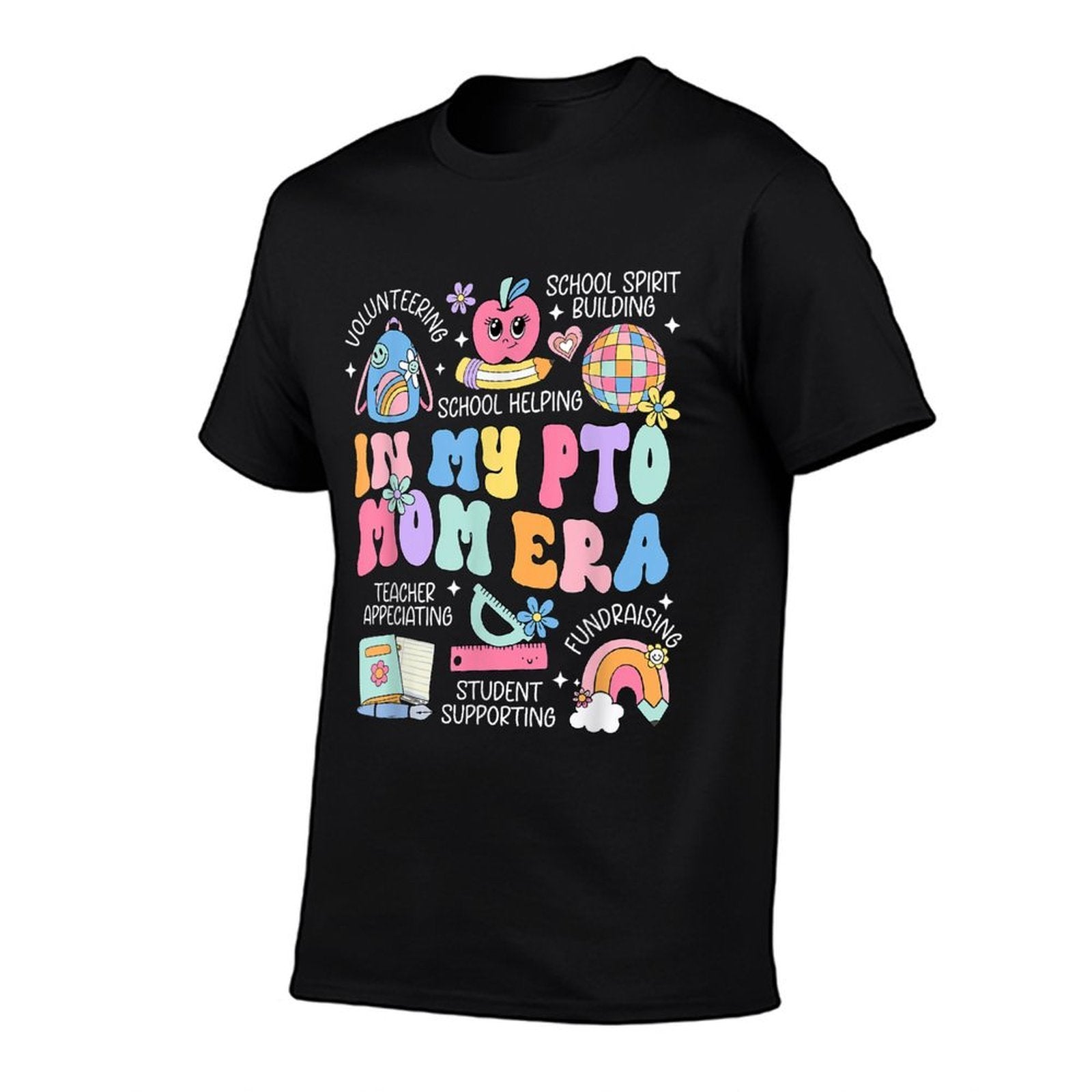 In My PTO Mom Parent Teacher Organization Back To School  Summer-ready Fabric T-Shirt