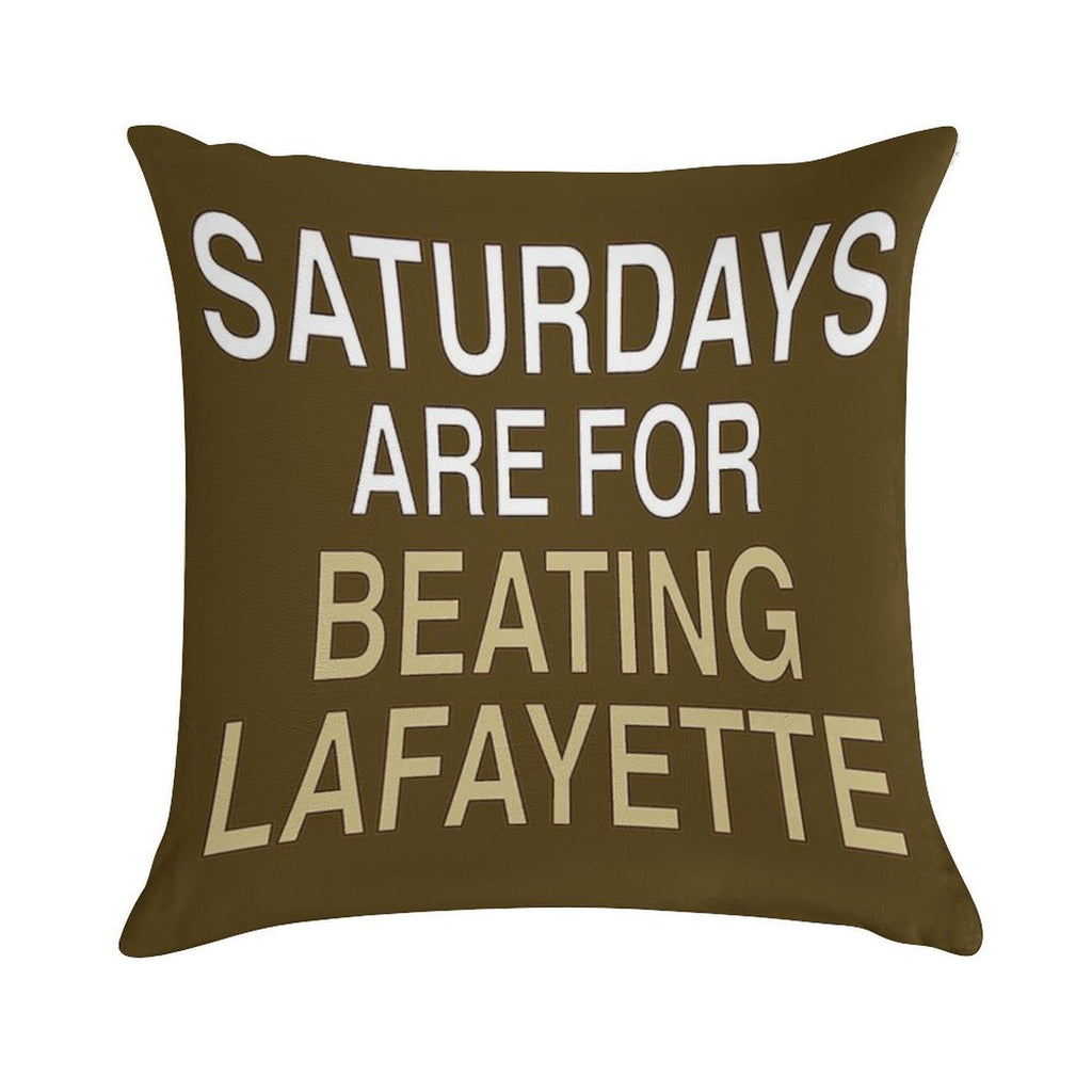 Lehigh Vs. Lafayette Soft Style Accent Throw Pillow