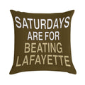 Lehigh Vs. Lafayette Soft Style Accent Throw Pillow