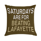 Lehigh Vs. Lafayette Soft Style Accent Throw Pillow