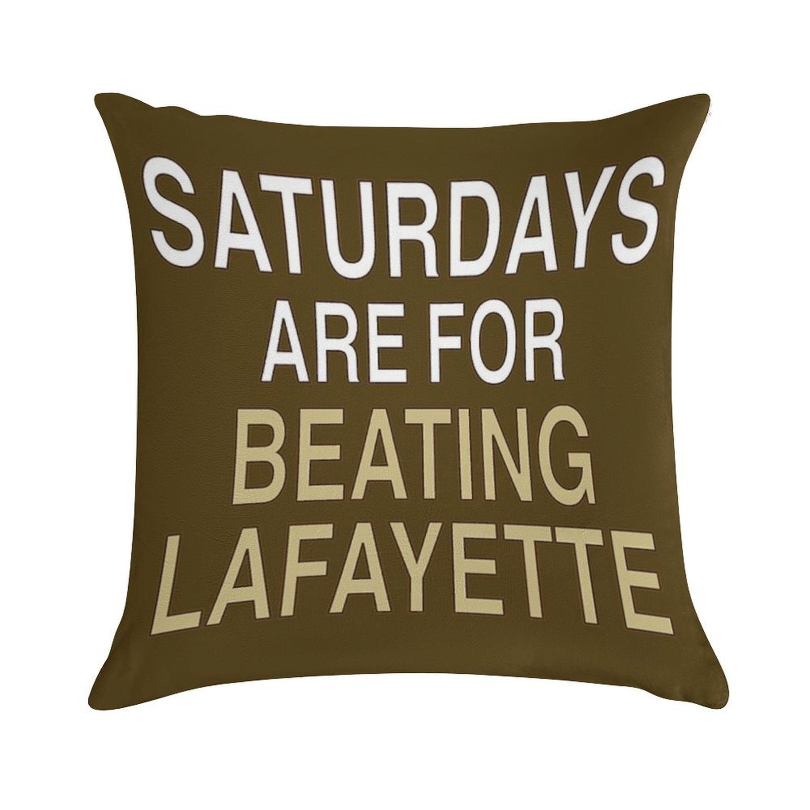 Lehigh Vs. Lafayette Soft Style Accent Throw Pillow