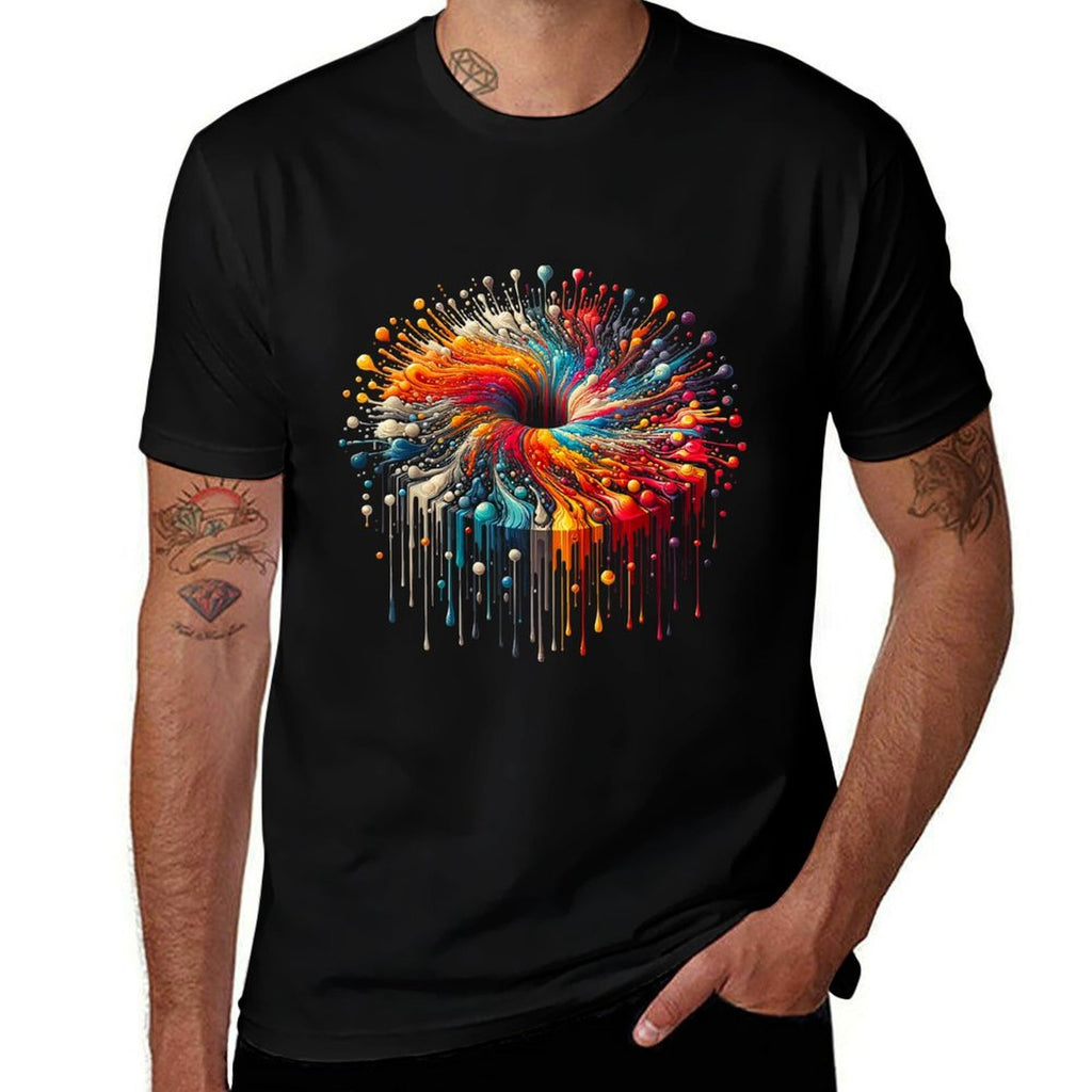 ColorBurst  Cool Graphic  Men Women S - 6XL Graphic  Cotton T-Shirt