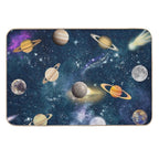 Planets in Galaxy Space  Bath Mats  Easy To Clean Bath Mat