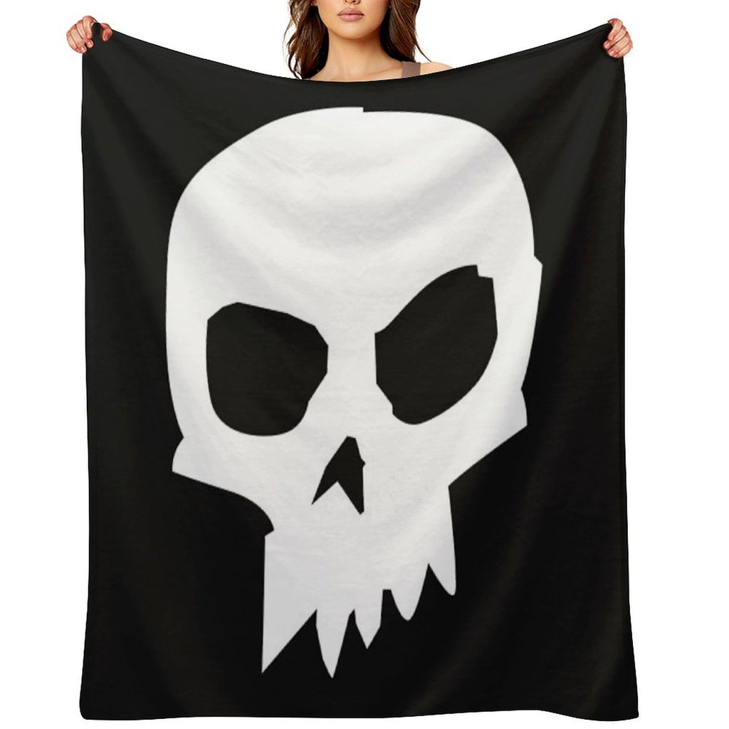 Sid Phillips Skull All-season Throw Blanket