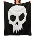 Sid Phillips Skull All-season Throw Blanket