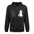 Funny Halloween Ghost This Is Boo Sheet T-shirt Durable Construction Hoodie