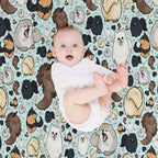 Pomeranians Premium Throw Blanket