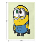 Minion Bob Sustainable Throw Blanket
