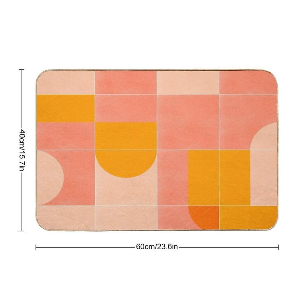 Retro Tiles 03  Versatile Bath Mat