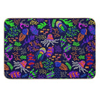 Cute Neon Aquarium  Slip-Resistant Bath Mat