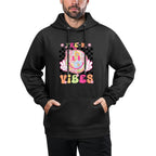 Groovy Pre-K PreK Vibes First Day Of School Teacher Girls Unisex Design Hoodie