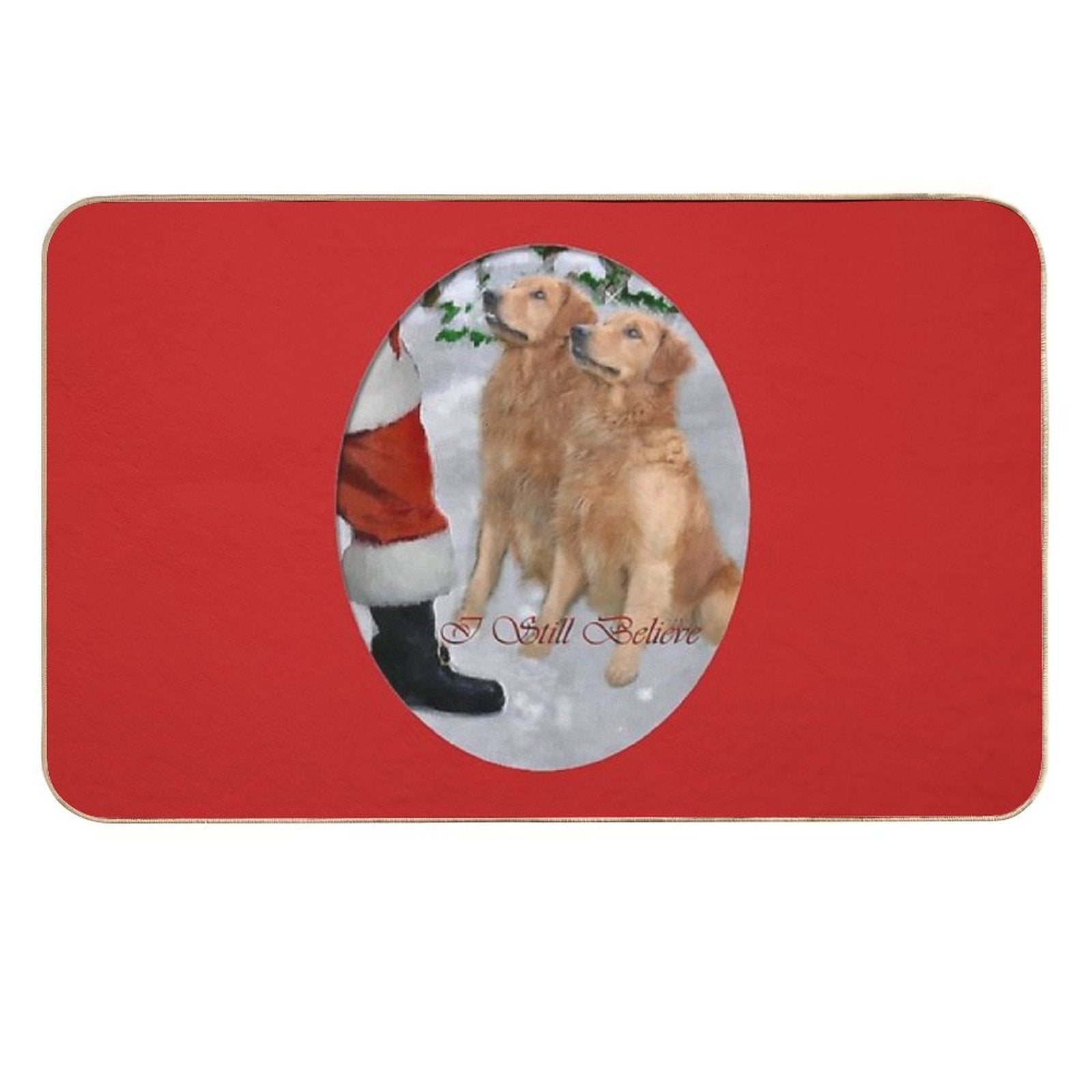 Golden Retriever Christmas Gifts  Odorless Bath Mat