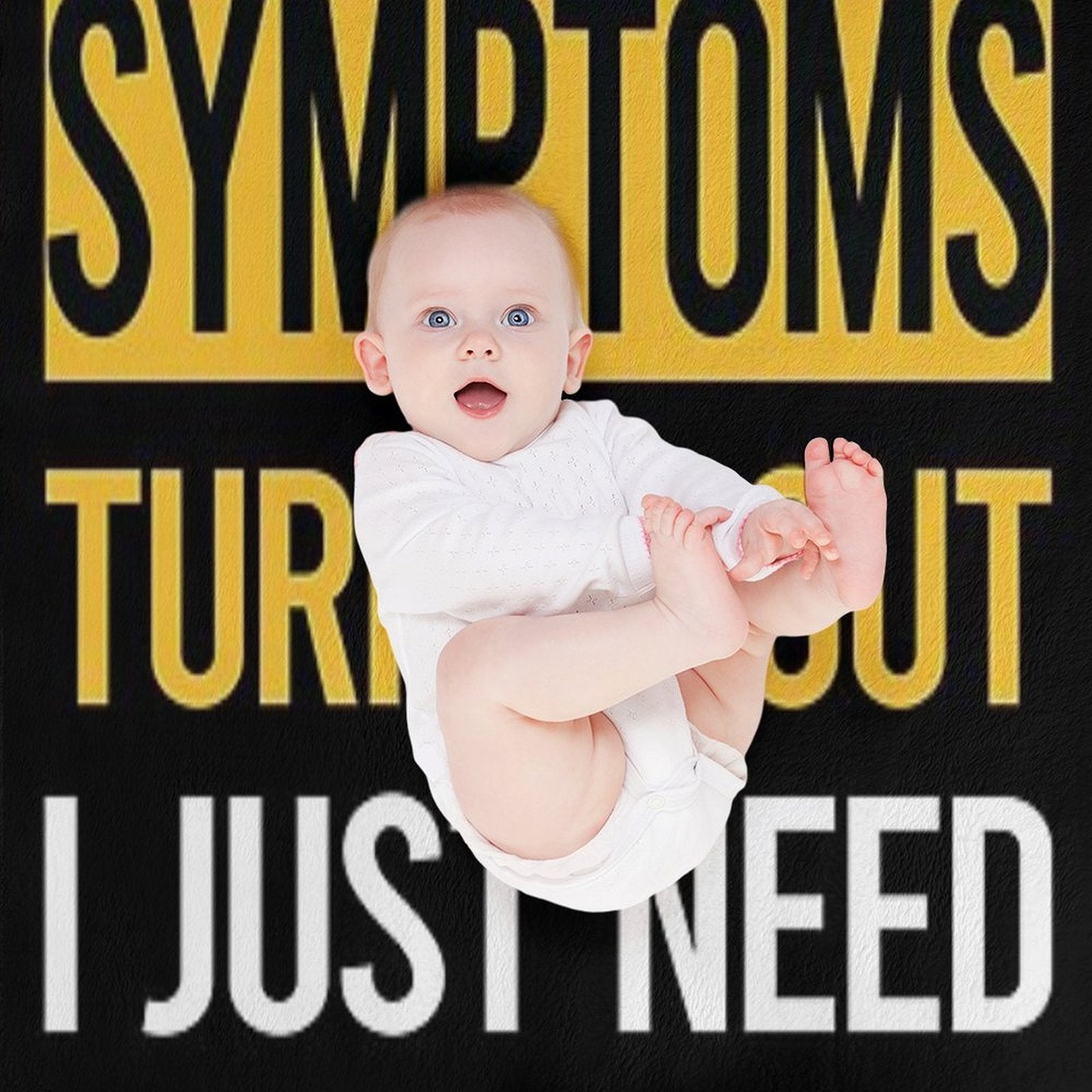 Funny My Symptoms Game Shows TV Show All-season Throw Blanket