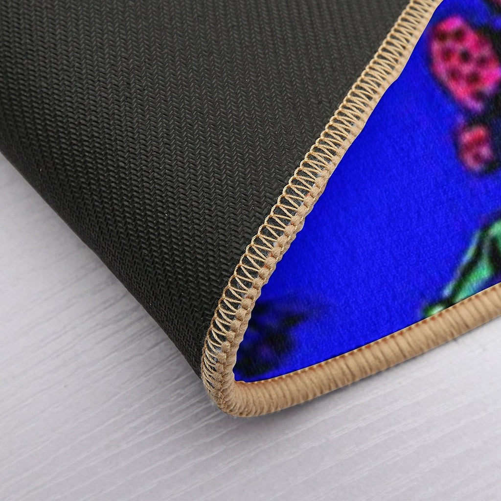 Trippy Black Light  Fade-Resistant Bath Mat