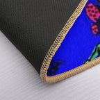 Trippy Black Light  Fade-Resistant Bath Mat