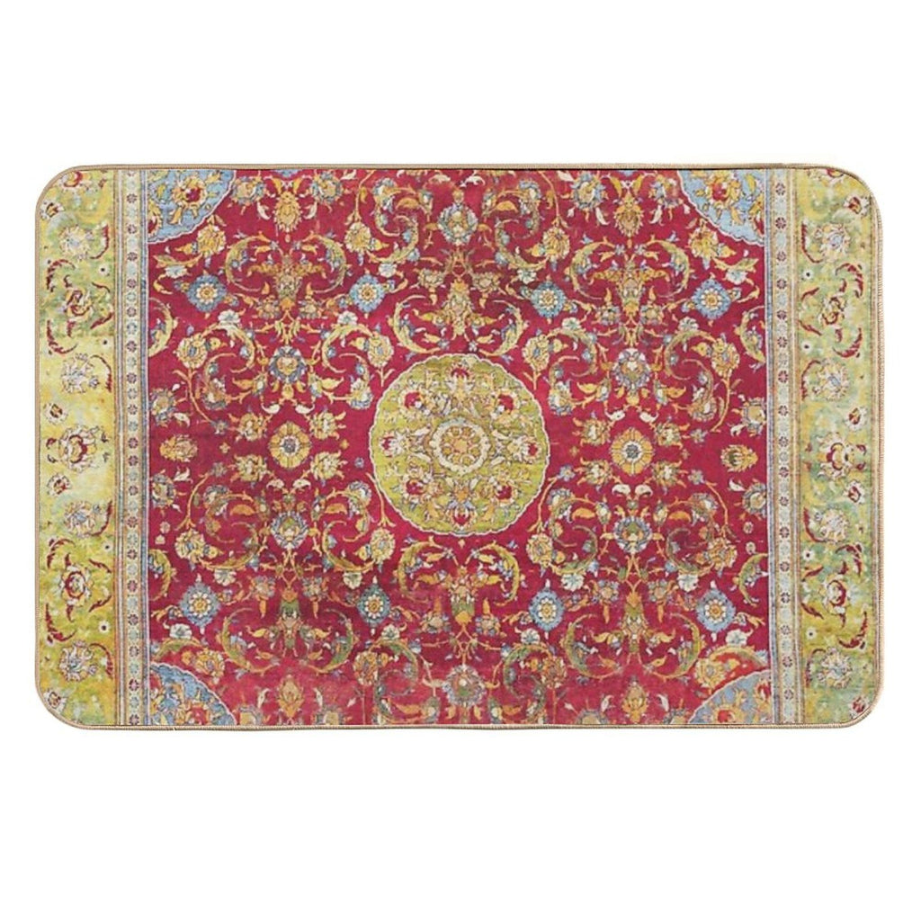 Dirksen Cairene 16th Century Egyptian Carpet Print  Anti-Trip Bath Mat