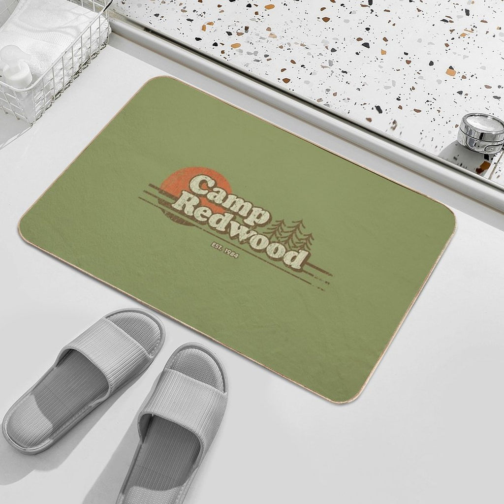 Camp Redwood 1984  High-Traffic Bath Mat