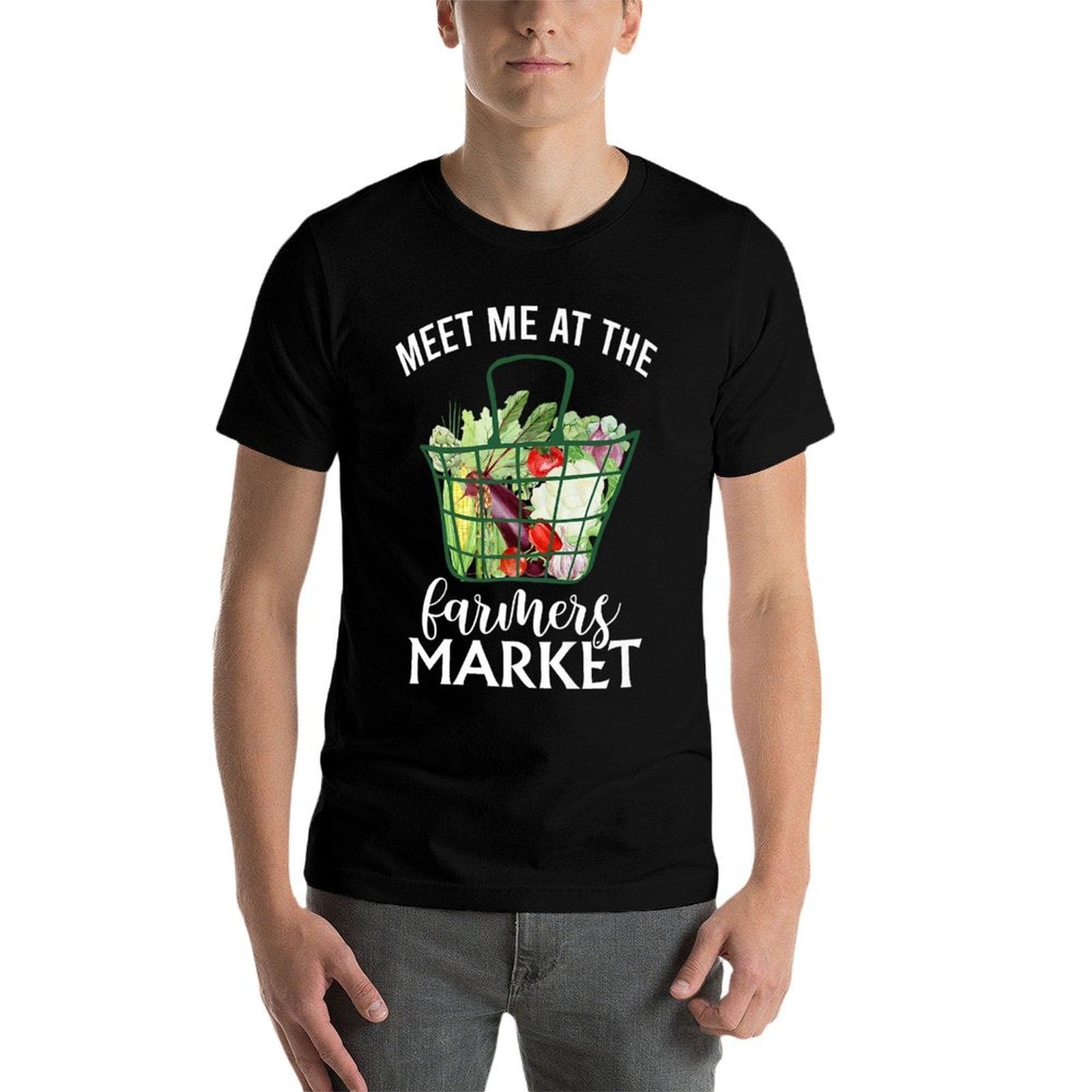 Gardening Meet Me At The Local Farmers Market Men Women Premium  Vintage-inspired T-Shirt