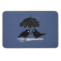 Birds in The Rain  Dirt-Trapping Bath Mat
