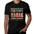 Labor Delivery Nurse Delivering The Best Presents Christmas  Relaxed-fit T-Shirt