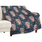 Happy Sprig  Amphibia Shrink-resistant Throw Blanket