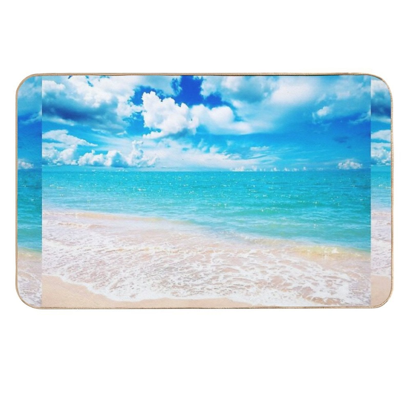 Summer Beach  Multi-Purpose Bath Mat