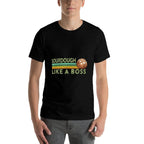 Sourdough Like A Boss Retro Sourdough Bread Baker Quote Meme  Eco-friendly Material T-Shirt