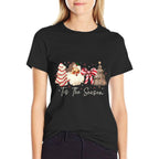 Funny Tis The Season Design Christmas Tree Cakes Debbie  Trendy Pattern T-Shirt
