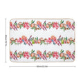 String of Flowers  Versatile Bath Mat