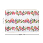 String of Flowers  Versatile Bath Mat