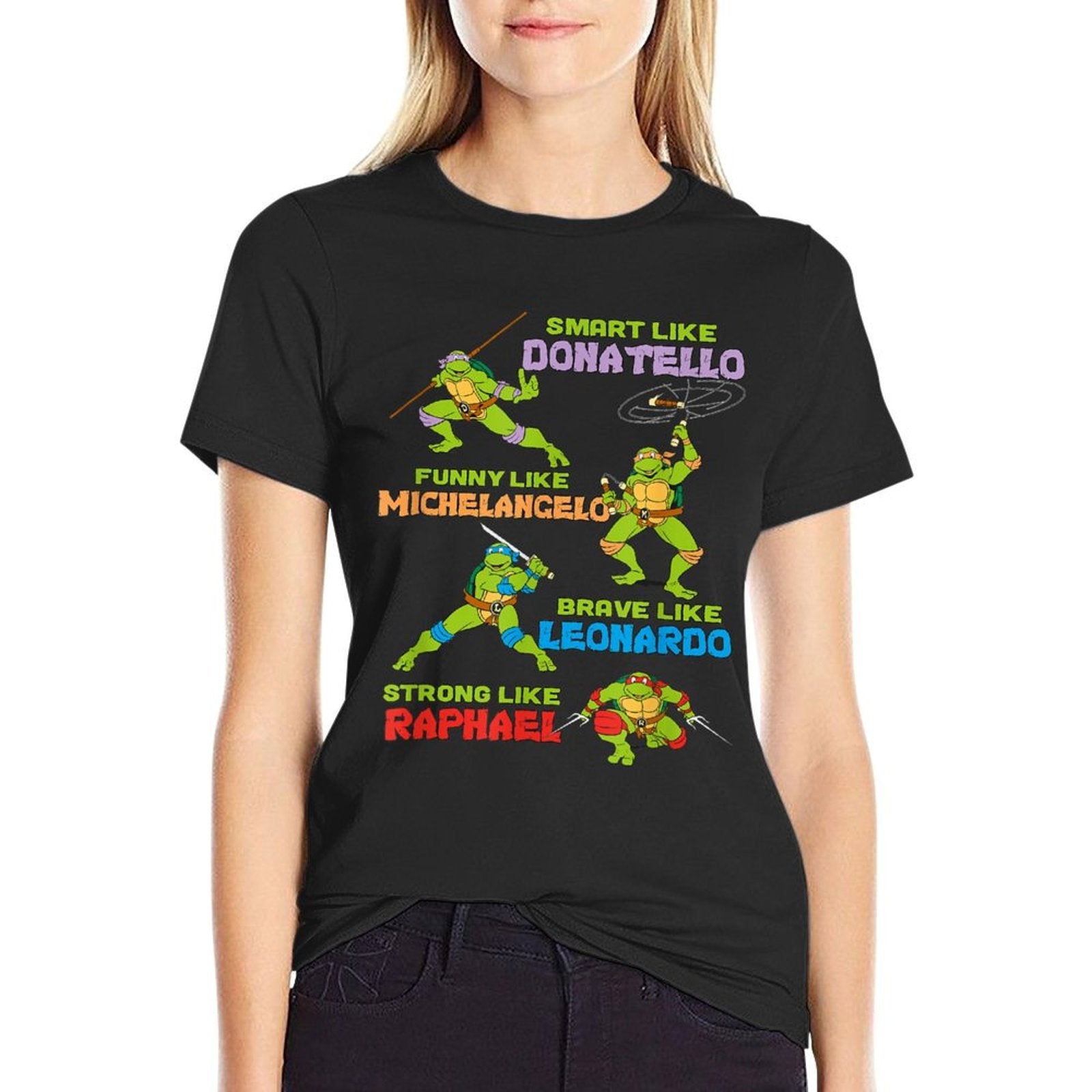 Mademark Xnage Mutant Ninja Turtles - I Am Smart, Funny, Brave, And Strong  Classic T-Shirt