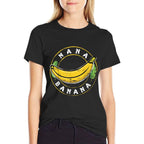 Funny Gift Nana Banana Design  Easy-care T-Shirt