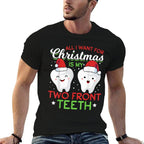 My Two Frontth Christmas  Slim-fit Cut T-Shirt