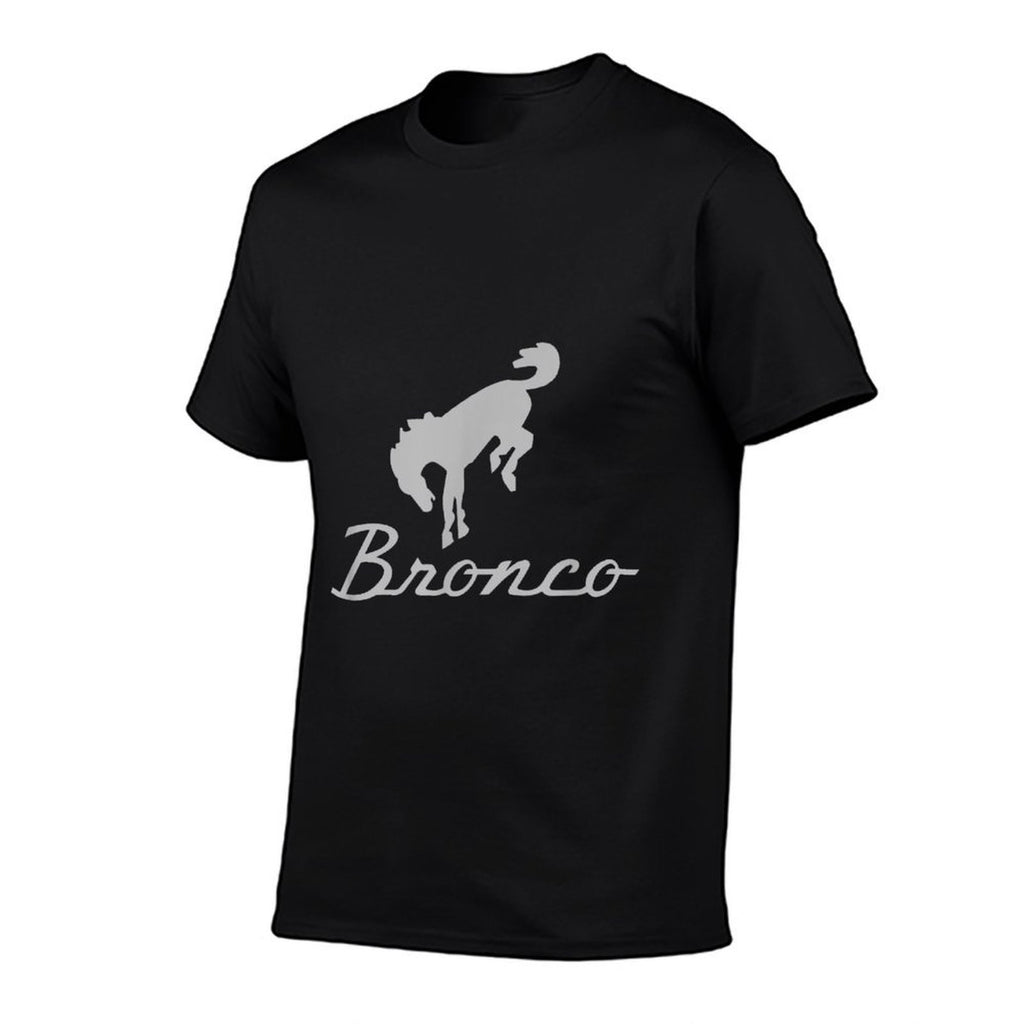 Ford Bronco Gray Logo  Stretchy T-Shirt