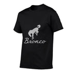 Ford Bronco Gray Logo  Stretchy T-Shirt