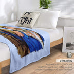 Highway to Heaven Machine-washable Throw Blanket