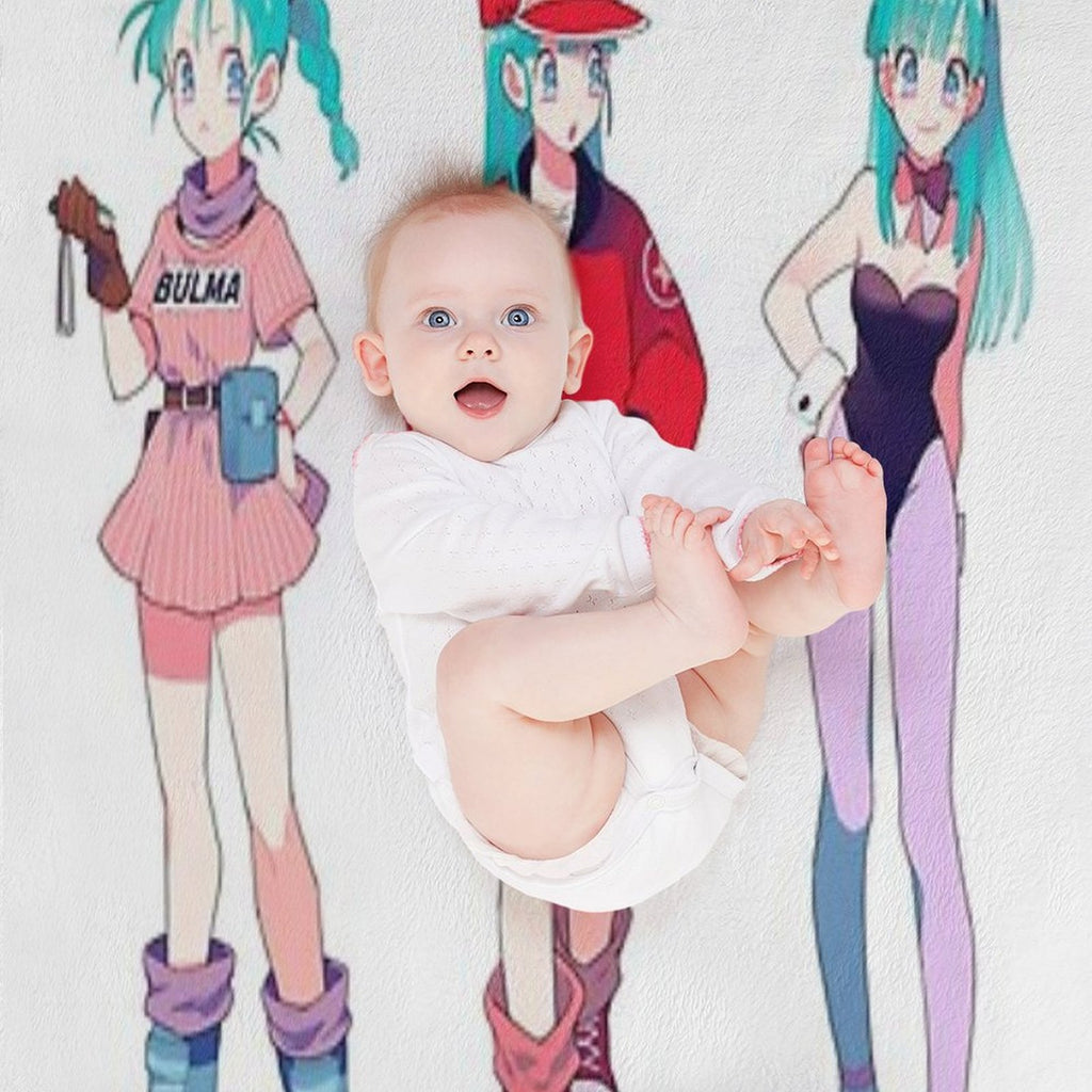 Bulma Girls Eco-conscious Throw Blanket