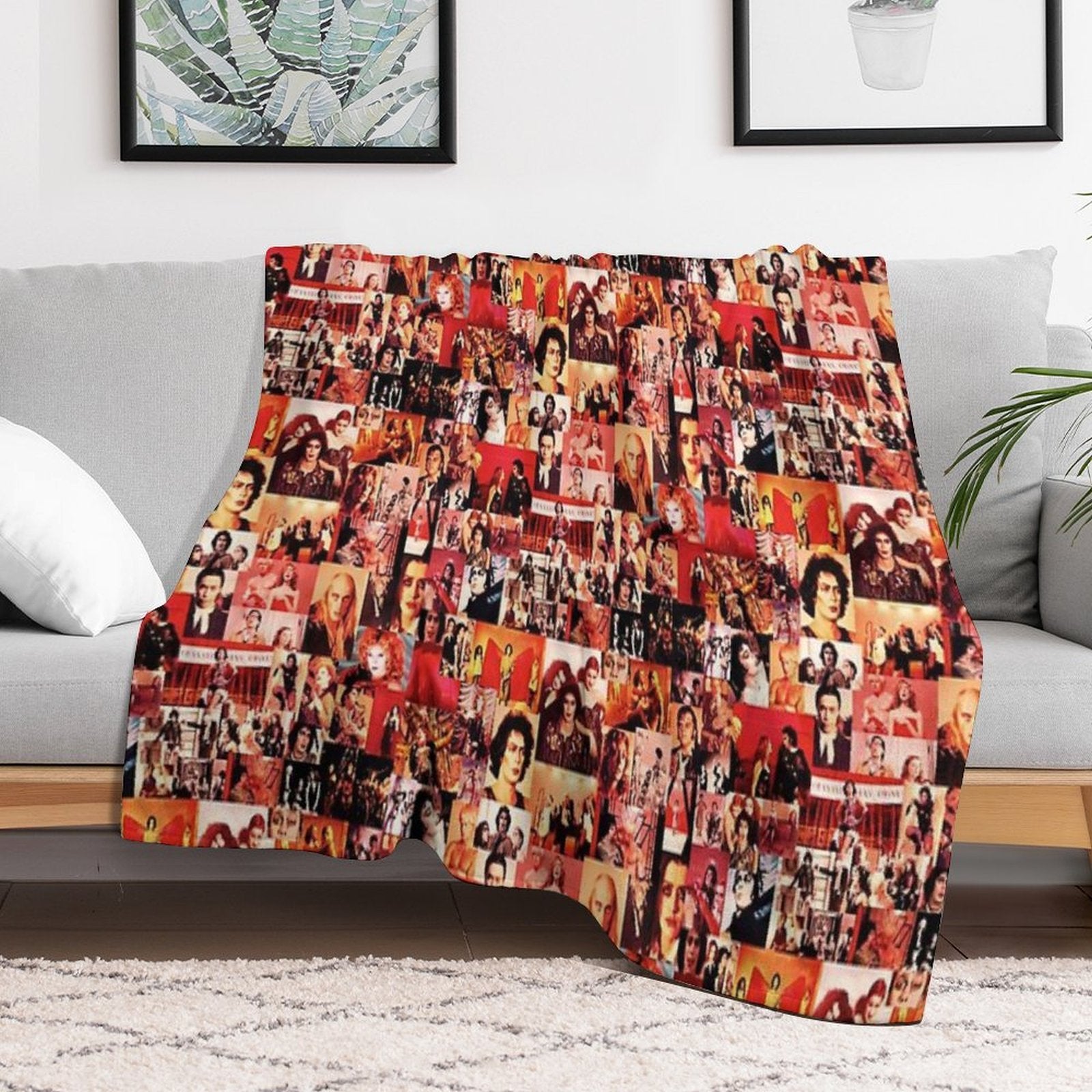 Oh, Rocky! Machine-washable Throw Blanket