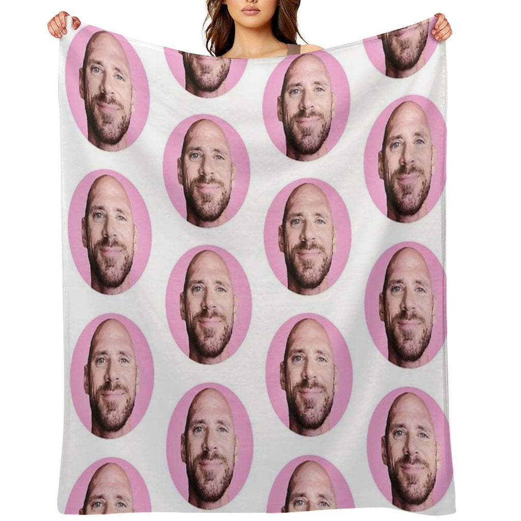 Johnny Sins Pornstar Quick-dry Throw Blanket