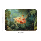 Jean-Honoré Fragonard The Swing (L'Escarpolette)(The Happy Accidents of The Swing)  Anti-Trip Bath Mat
