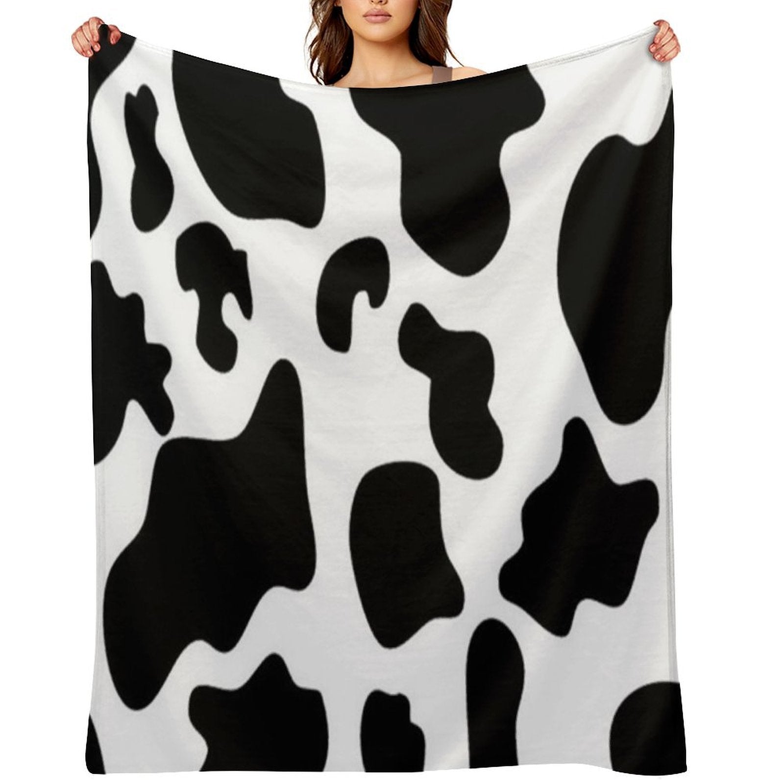 Cow Spots Comfort Throw Blanket