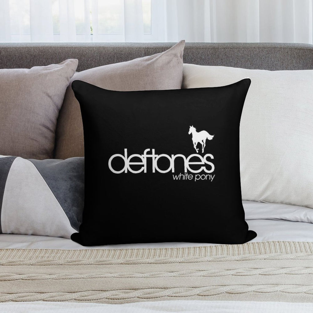 Best Album White Pony Soft Ultra-Soft Texture Throw Pillow