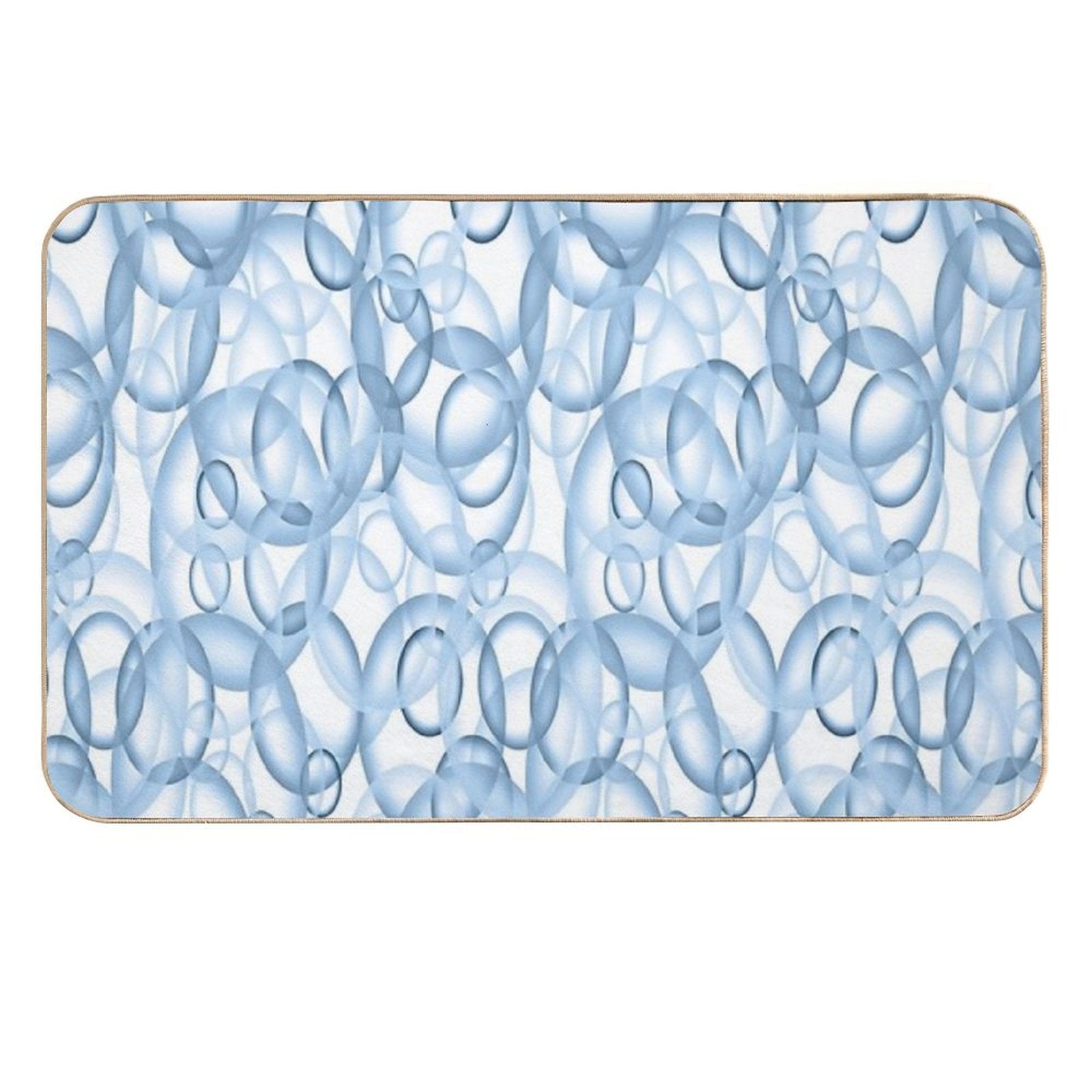 Bubble Pattern  Easy To Clean Bath Mat
