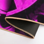 Vintage Coolio Nuclear Neon Pink  High-Traffic Bath Mat