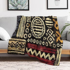 Boho Chic Print Versatility Throw Blanket