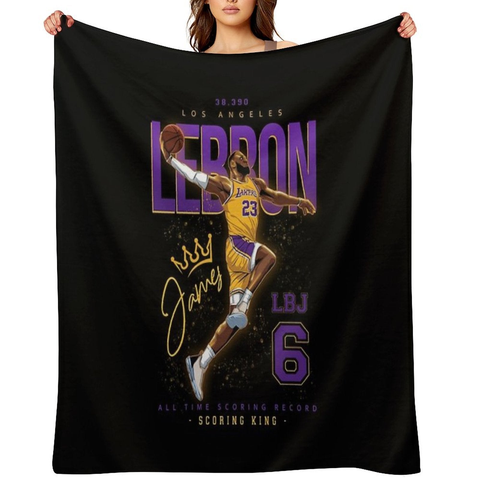 Lebron James Comfort Throw Blanket