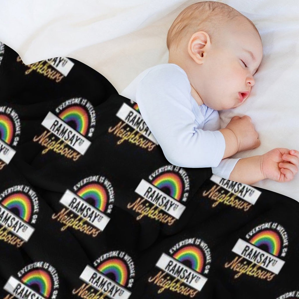 Neighbours Tv Show Ramsay Street Eco-conscious Throw Blanket