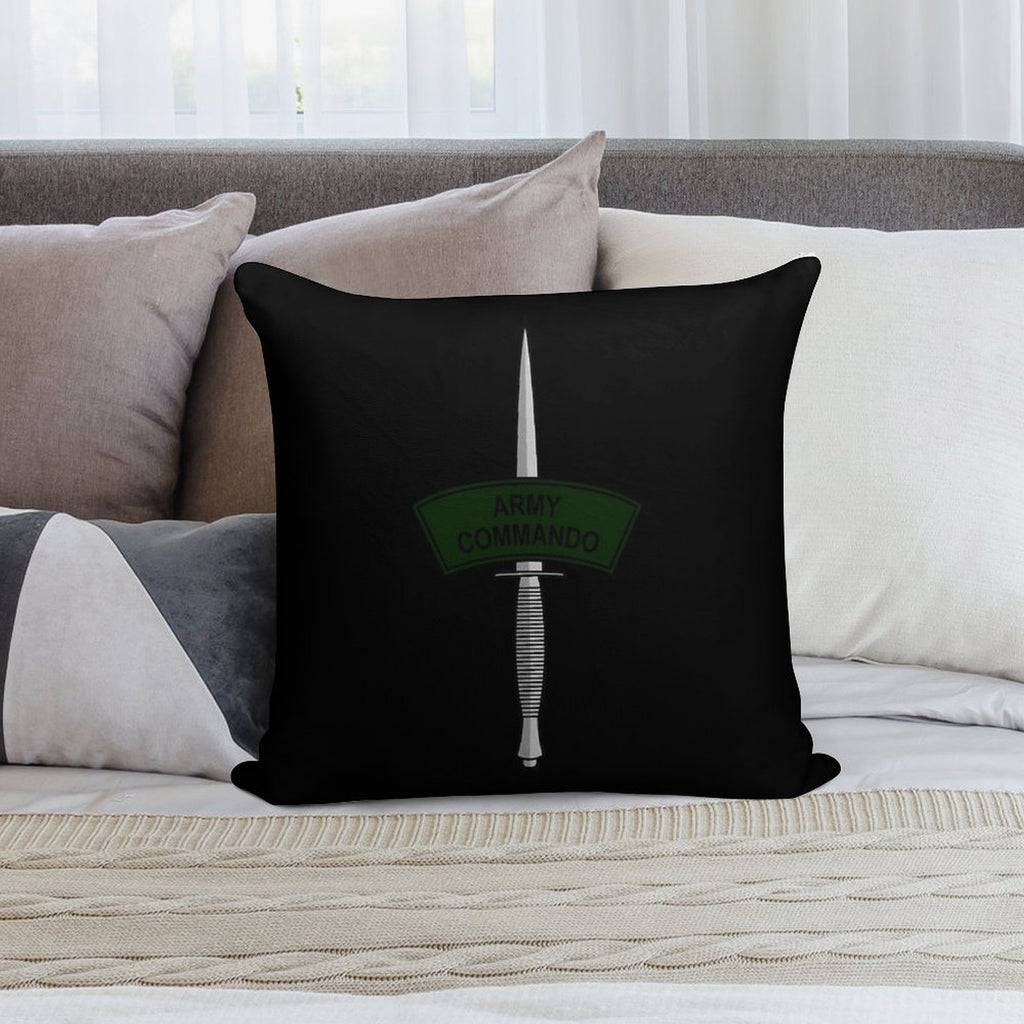 All Arms Commando AACC - Army Soft Durable Construction Throw Pillow